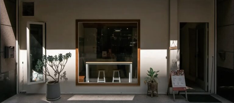 商空設計、商業空間、林口、健康餐盒、植栽、空間設計、商業室內設計、店外空間、店內設計